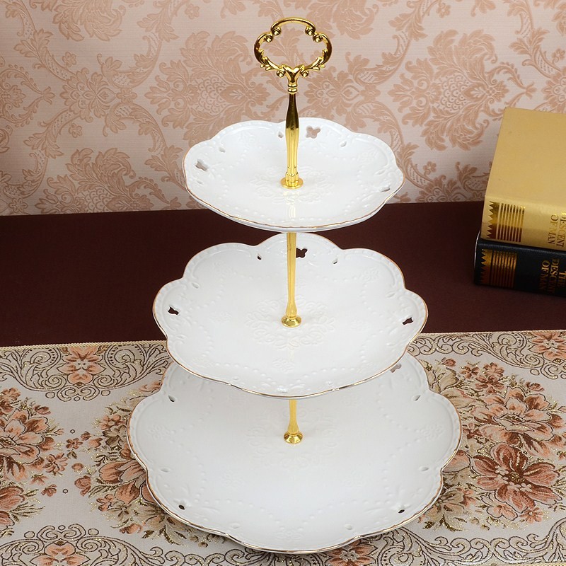 Practical Plate stand Fitting Fruit Handle Hardware Birthday Decoration gallery