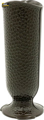 ‘ Ionic Vase – Replacement Cemetery Flower Vase – 4″ D Base with 3 Flanges