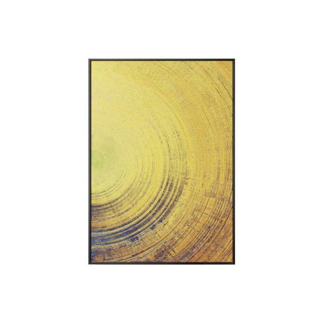 Abstract Blue And Yellow Circles Pattern gallery