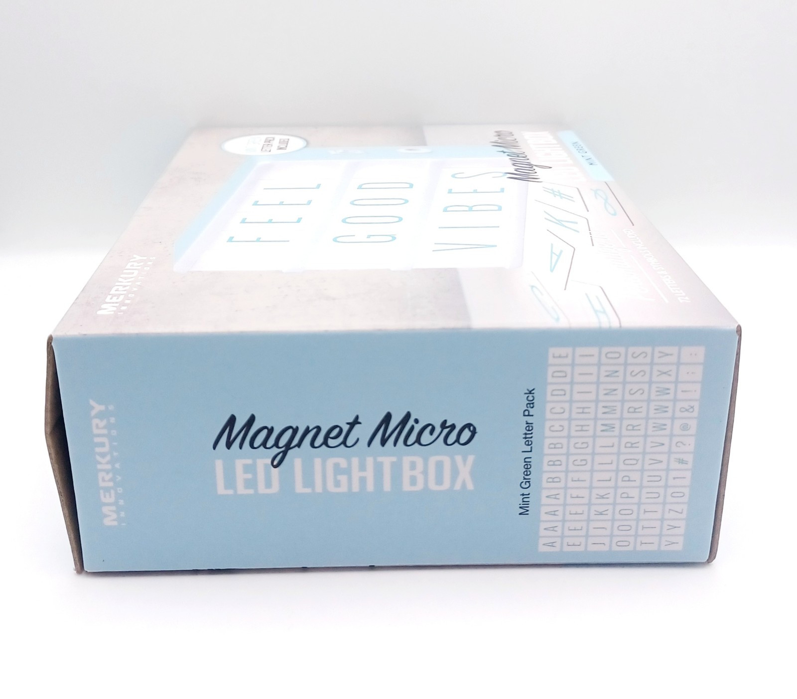 Merkury Innovations Magnet Micro LED Lightbox - 72 Letters & Symbols Included gallery