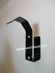 Side View Helmet Wall Black Display Rack