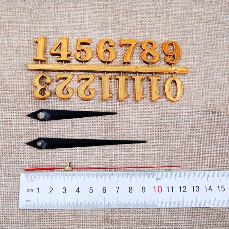 Clock Numerals Set Arabic Roman Number DIY Digital Clock Numbers for Replacement gallery
