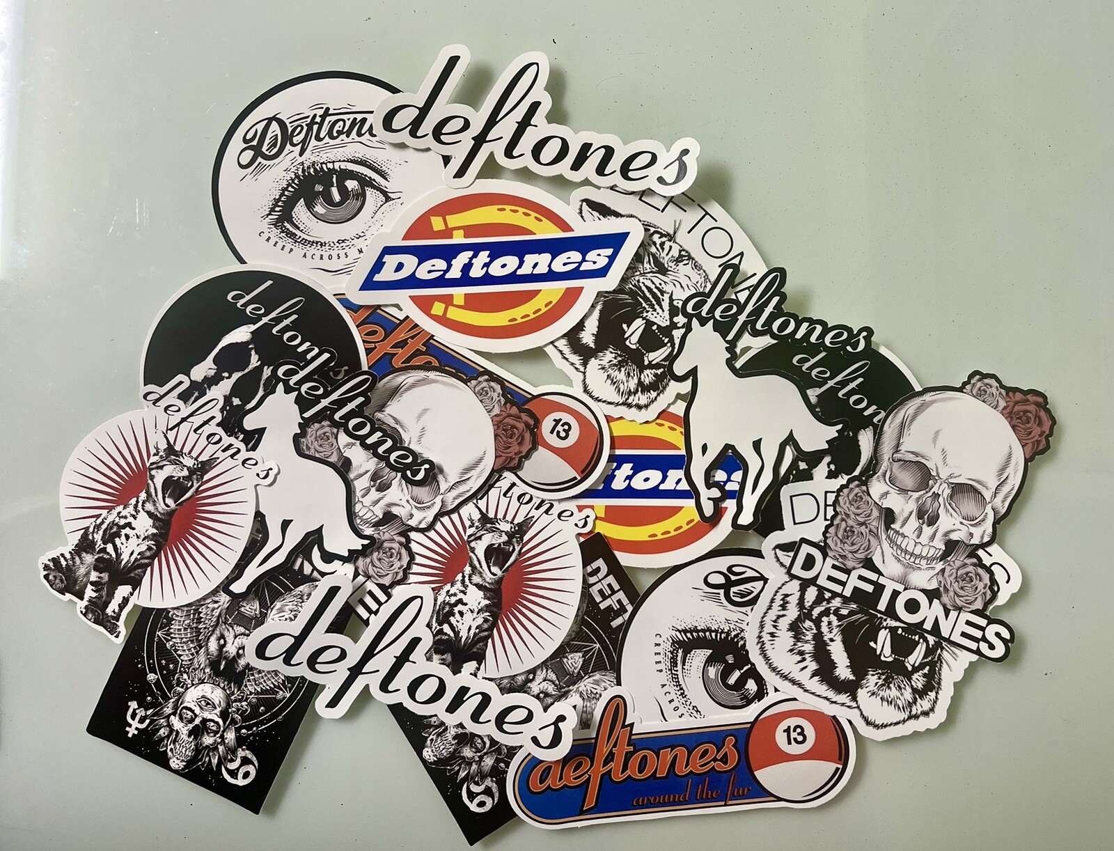 Deftones Sticker Pack - 10 Stickers gallery