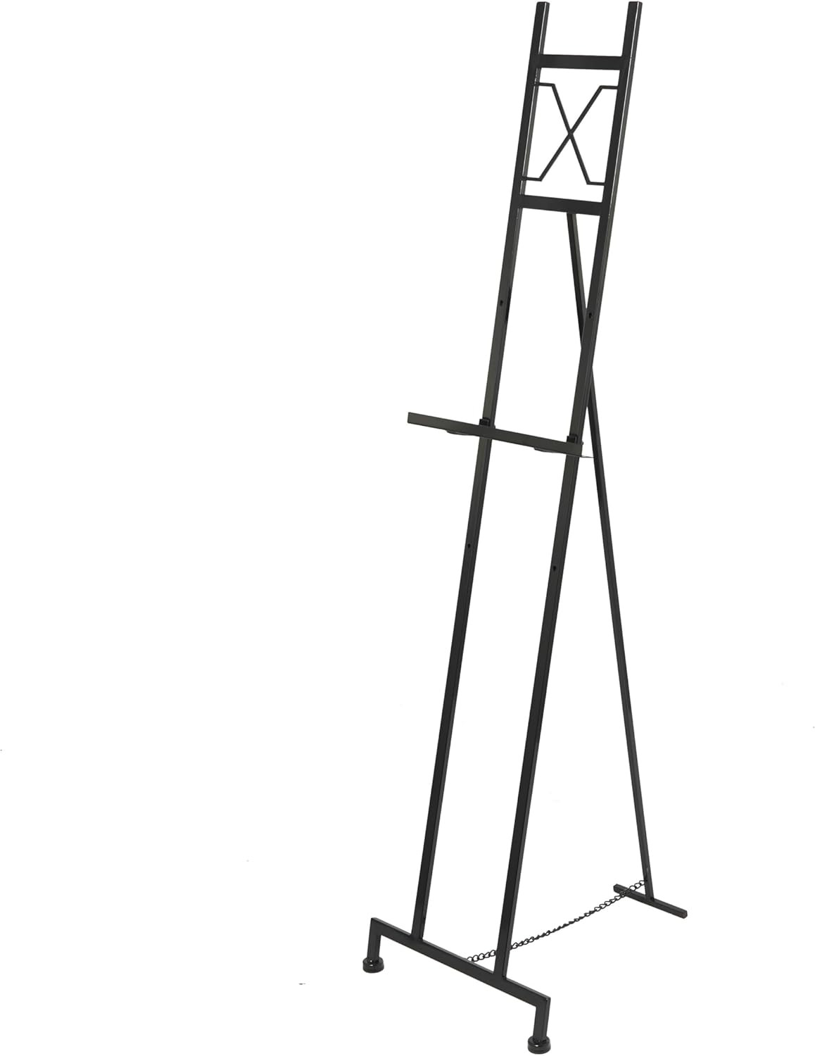 Metal Display Easel Large Adjustable 3 Tier Floor Standing Easel with Chain Supp gallery