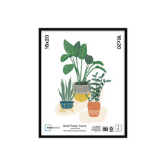 16×20 Basic Black Poster Frame