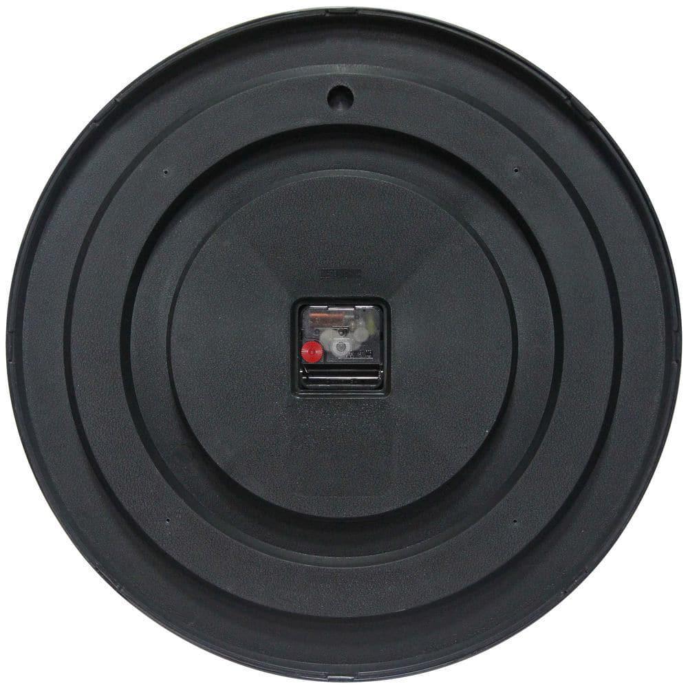 Infinity Instruments Wall Clock 18" Black Office Silent Movement Quartz Movement gallery
