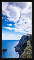 MENNTHUI 5×10 Black Picture Frame, Tabletop and Wall Mounting Horizontally or