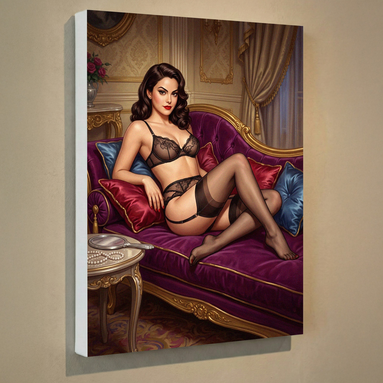 Veronica Archie Comics Canvas Print 12x16 - Vintage Retro Pin-Up Wall Art Decor gallery