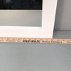 White Framed Rectangular Accent Mirror 24x18 in Wood Modern Wall Mounted gallery