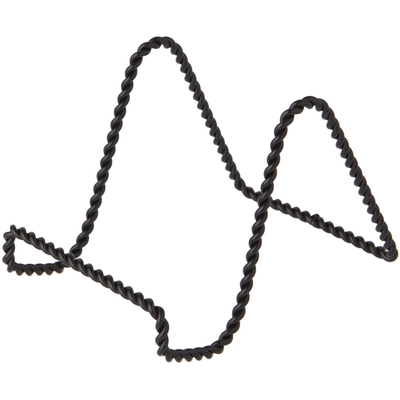 2 Pack Twisted Black Wire Tabletop Easel Stand Plate Book Holder 3x3 In gallery