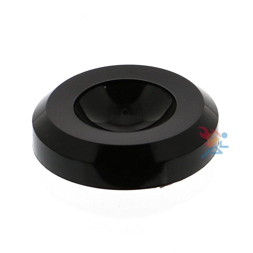 Baseball Egg Display Stand Black Large 2" Round Dimple Block, 12 Pack