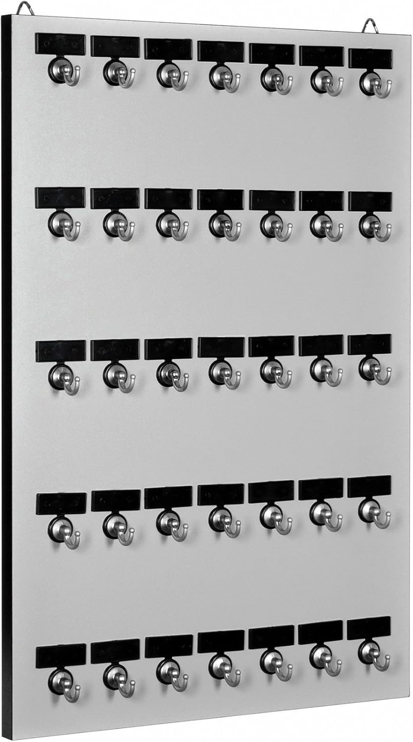 Key Hook, Key Rack #35MGN, 35 Extra Space Bolted Metal Hooks with 'Customize Nam gallery