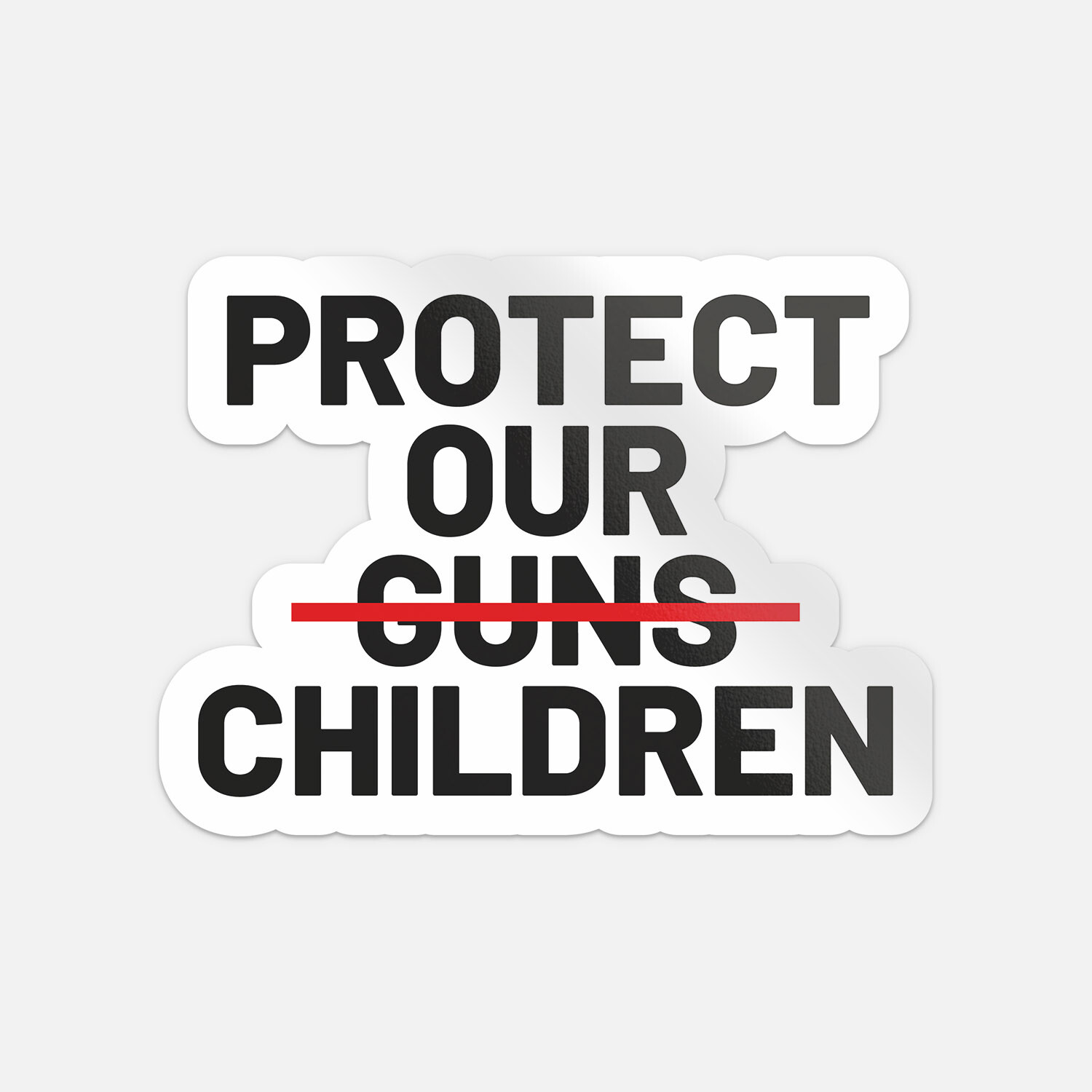 Protect Our Children Second Amendment Car Bumper Vinyl Sticker Decal gallery