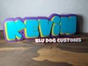 Custom Graffiti Nameplate Personalized 3D Name Sign 3D Printed gallery