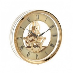 Roman Numeral Timepiece Component Insert Glass Round Timepiece Component Insert