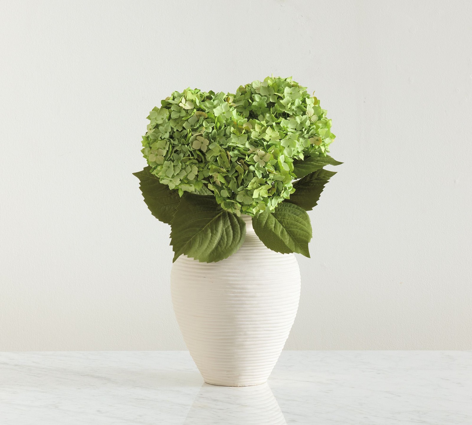 Faux Hydrangea Bundle Green gallery