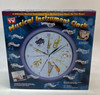 Musical Instruments Wall Clock Quartz 13 inch JSNY 3055 As seen on TV Sealed gallery