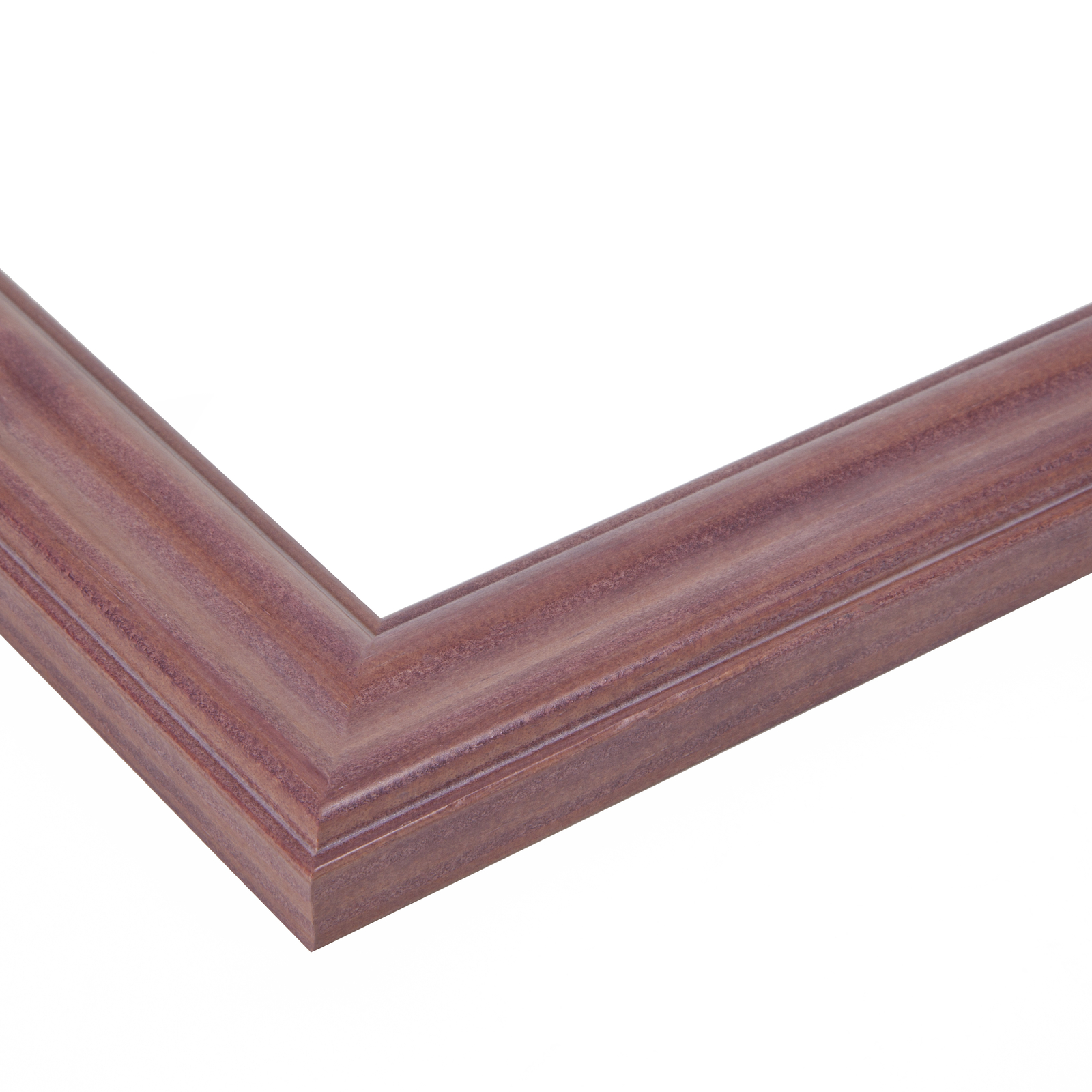 ArtToFrames Picture Frame Custom 1.5" Pink Ridged Mauve Wood 4441 Small gallery