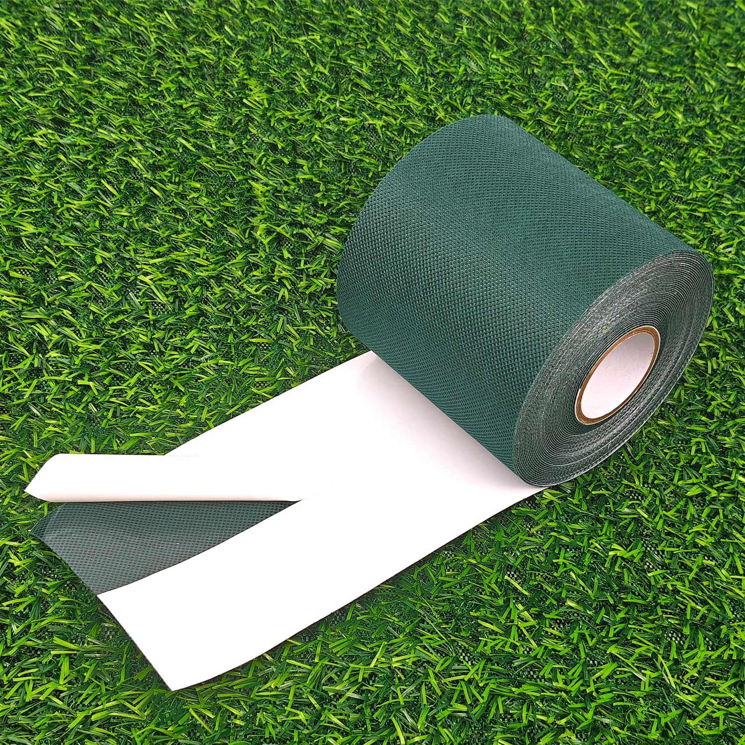 Single-Sided 4Inch x 33Ft Artificial Grass Self-Adhesive Turf Seam Tape for L... gallery