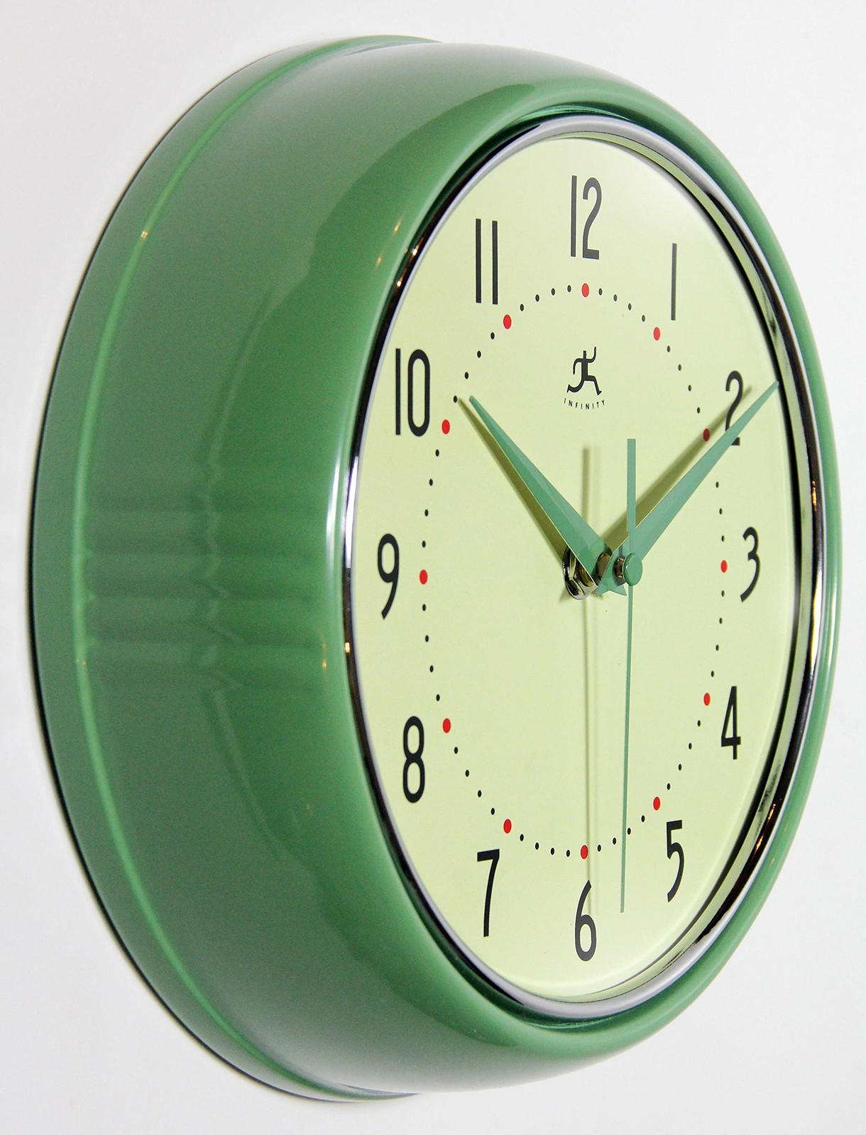 Infinity Instruments LTD. Retro 9 inch Silent Sweep 9.5 Inch, Green gallery