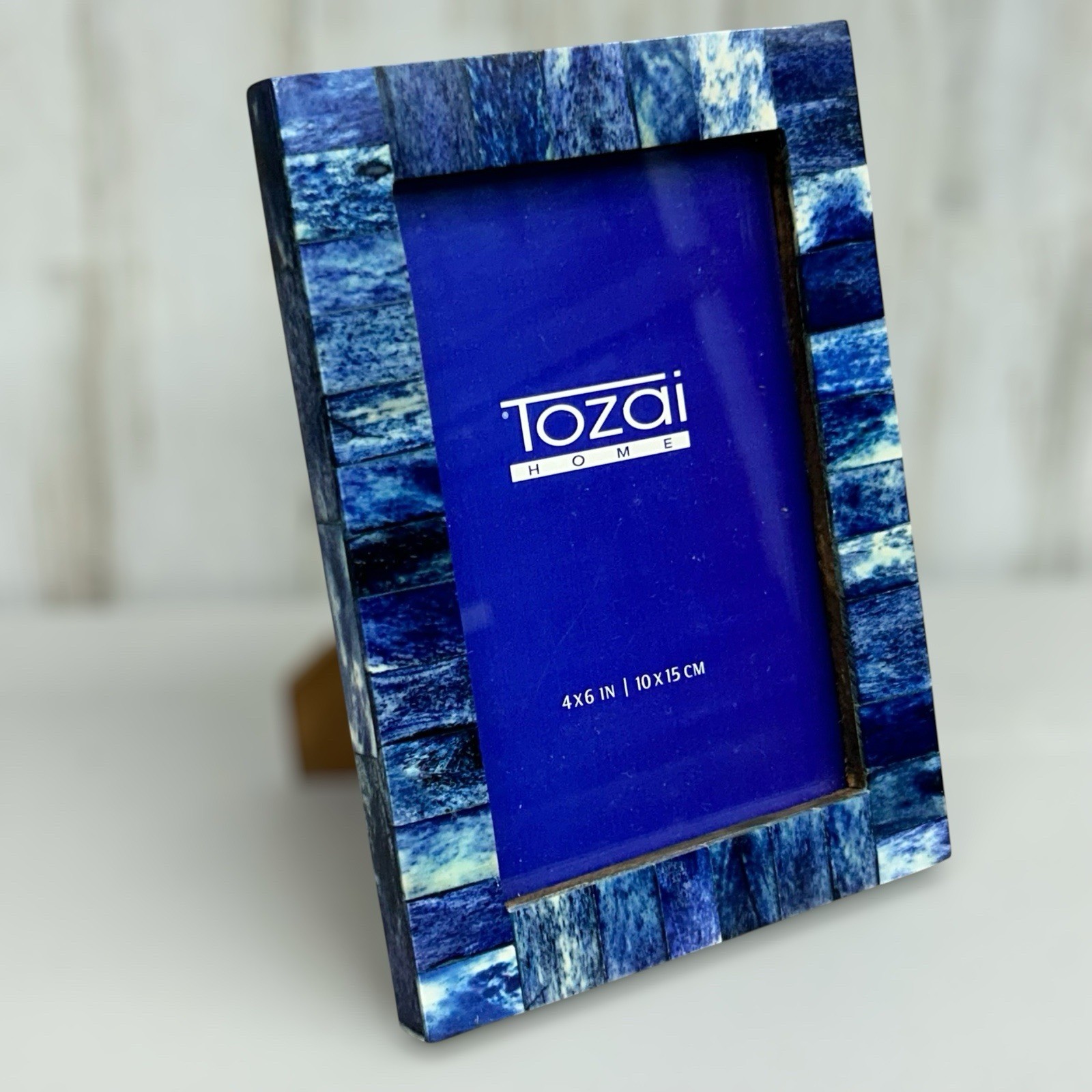 Tozai Cobalt Blue 5"x7" Rectangular Picture Frame Designer gallery