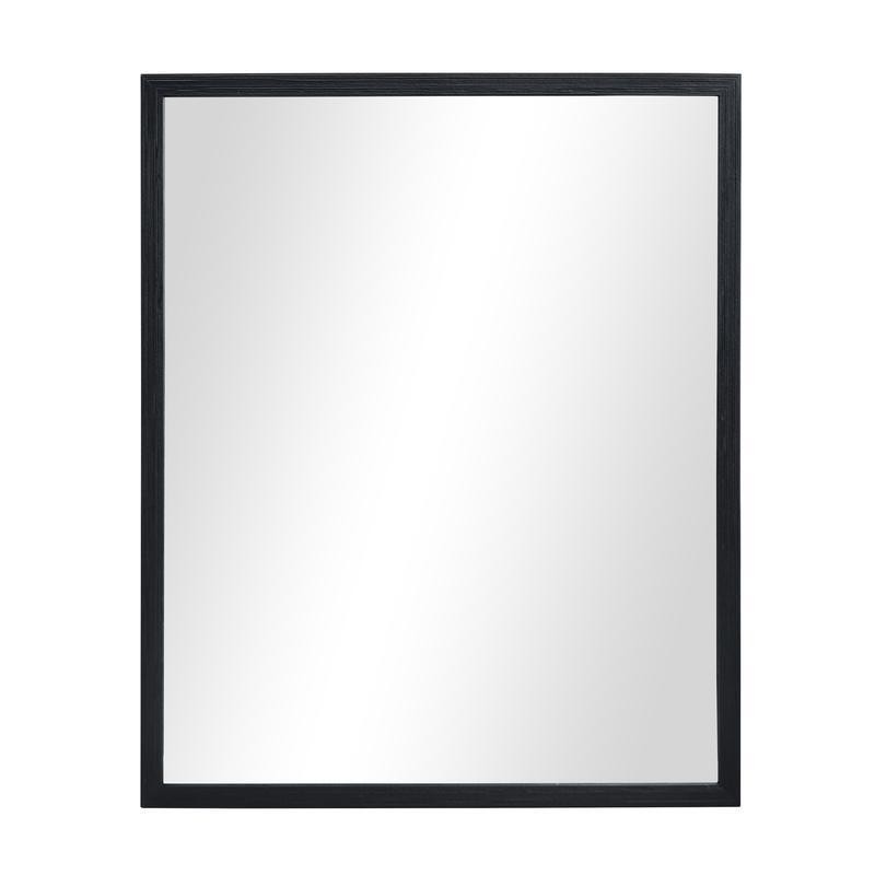 23X29 in Rectangular Wall Mirror Plastic Frame Versatile Hanging Home Decor New gallery