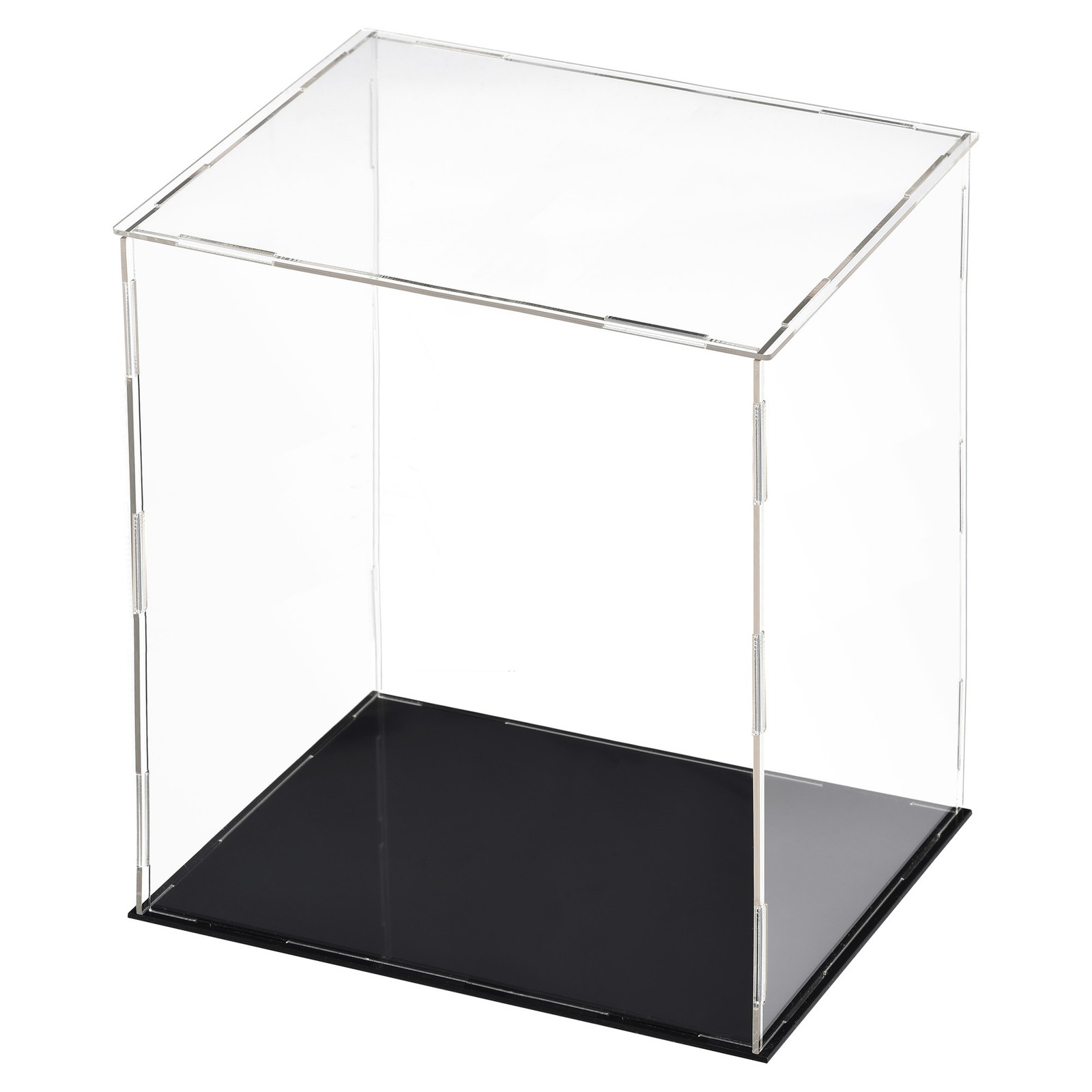 Acrylic Clear Display Case Box Dustproof Showcase Cube Collectibles 20x15x25cm gallery