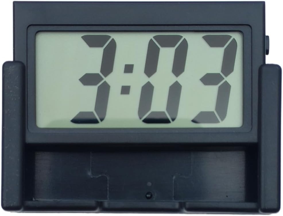 Travel Digital Clock Small Compact Easy Read Large Numbers Home Car Office Time gallery