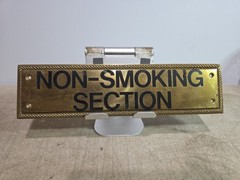 Solid Brass Door or Wall Sign Plaque 12″ X 3″ X 1/4″ PLAIN