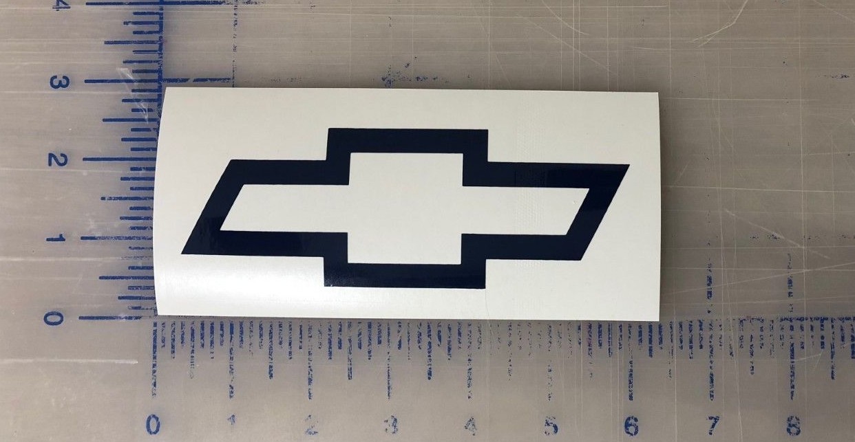 Chevy Bowtie Decal Many Sizes Auto Window Bumper Laptop Mug Chevrolet Truck Car gallery