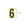 5 Sets 2 Inch Mailbox Numbers Sticker 0-9 Decal Die Cut Classic Style Vinyl Wate gallery