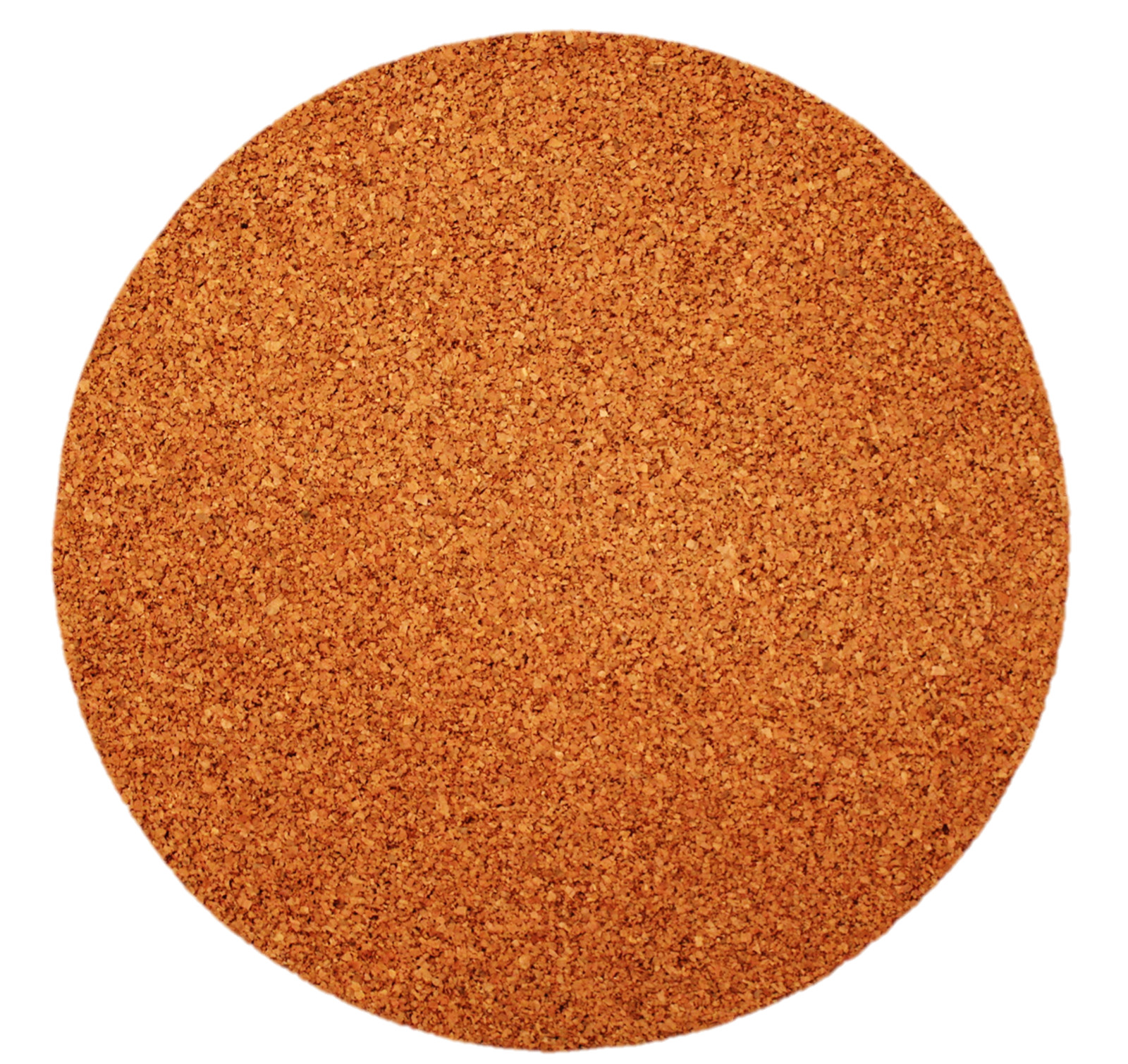 CORK BOARD ROUND 24" in - 2' ft DIAMETER CIRCLE 1/4" bulletin message craft dart gallery