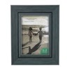 Northlight 10" Classical Rectangular 5" x 7" Photo Picture Frame Gray and Black gallery