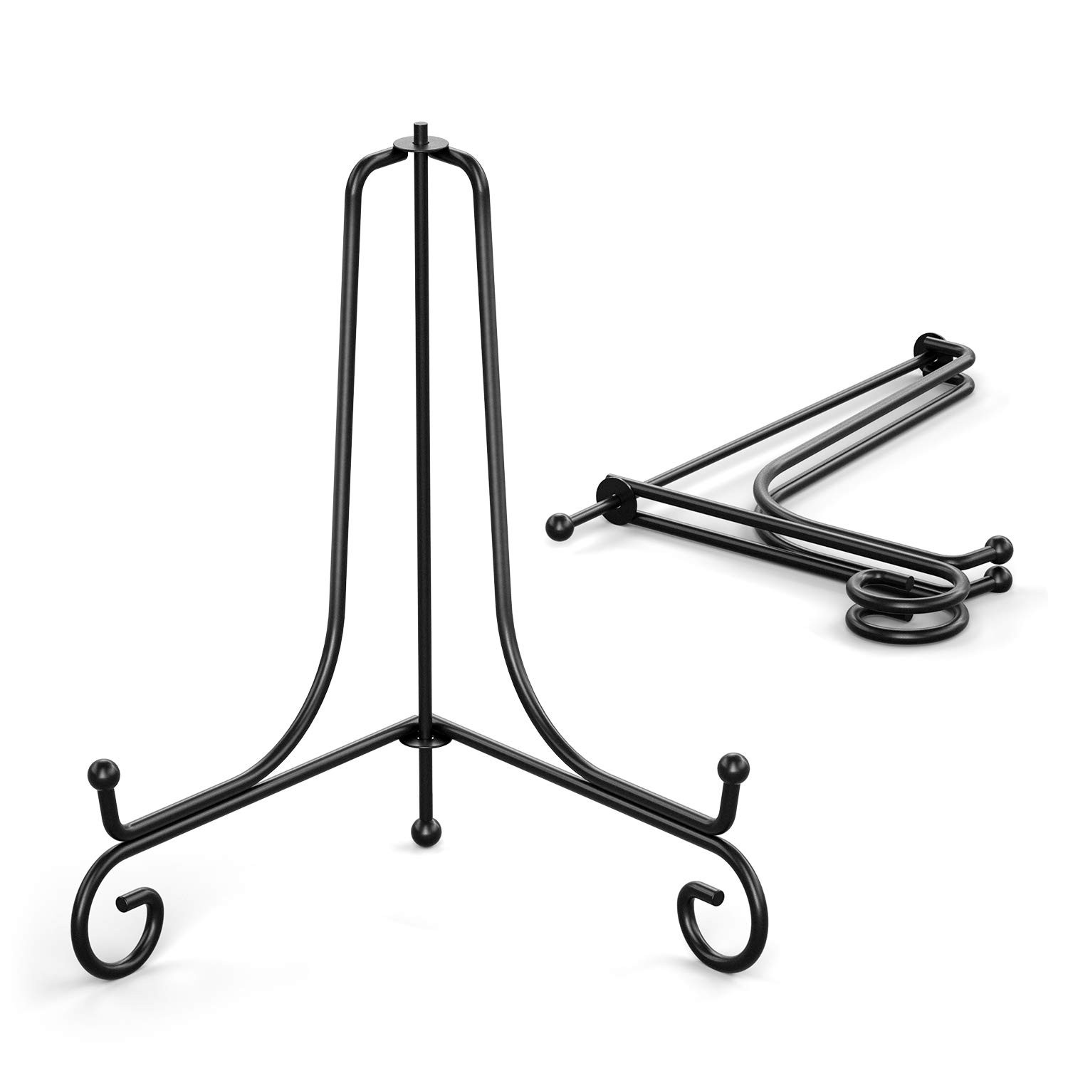 Plate Stands for Display - 4 Inch Plate Holder Display Stand + Metal Easel St... gallery
