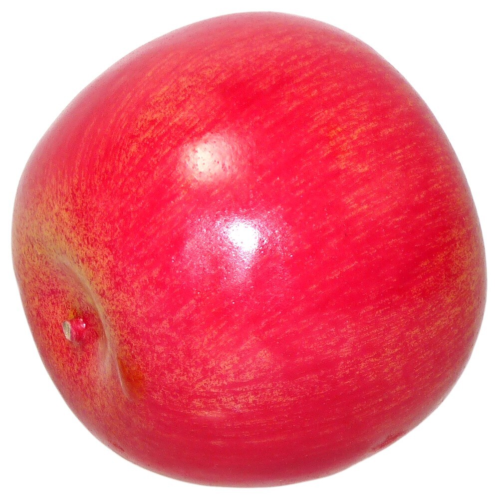 Artificial Apple Cortland Red Yellow Striped Fruit Round Red Apples Fake Manzana gallery