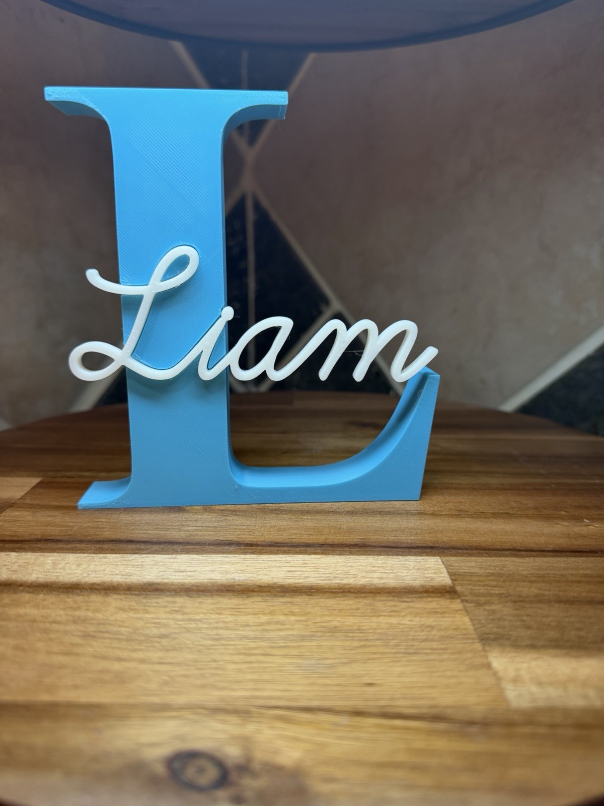 Personalized Nursery Name Sign Custom Baby Name Decor Shelf Room Sign gallery