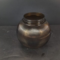 6 Inch Replacement Globe Single Bronze Plastic 3″ Fitter Twist Screw On