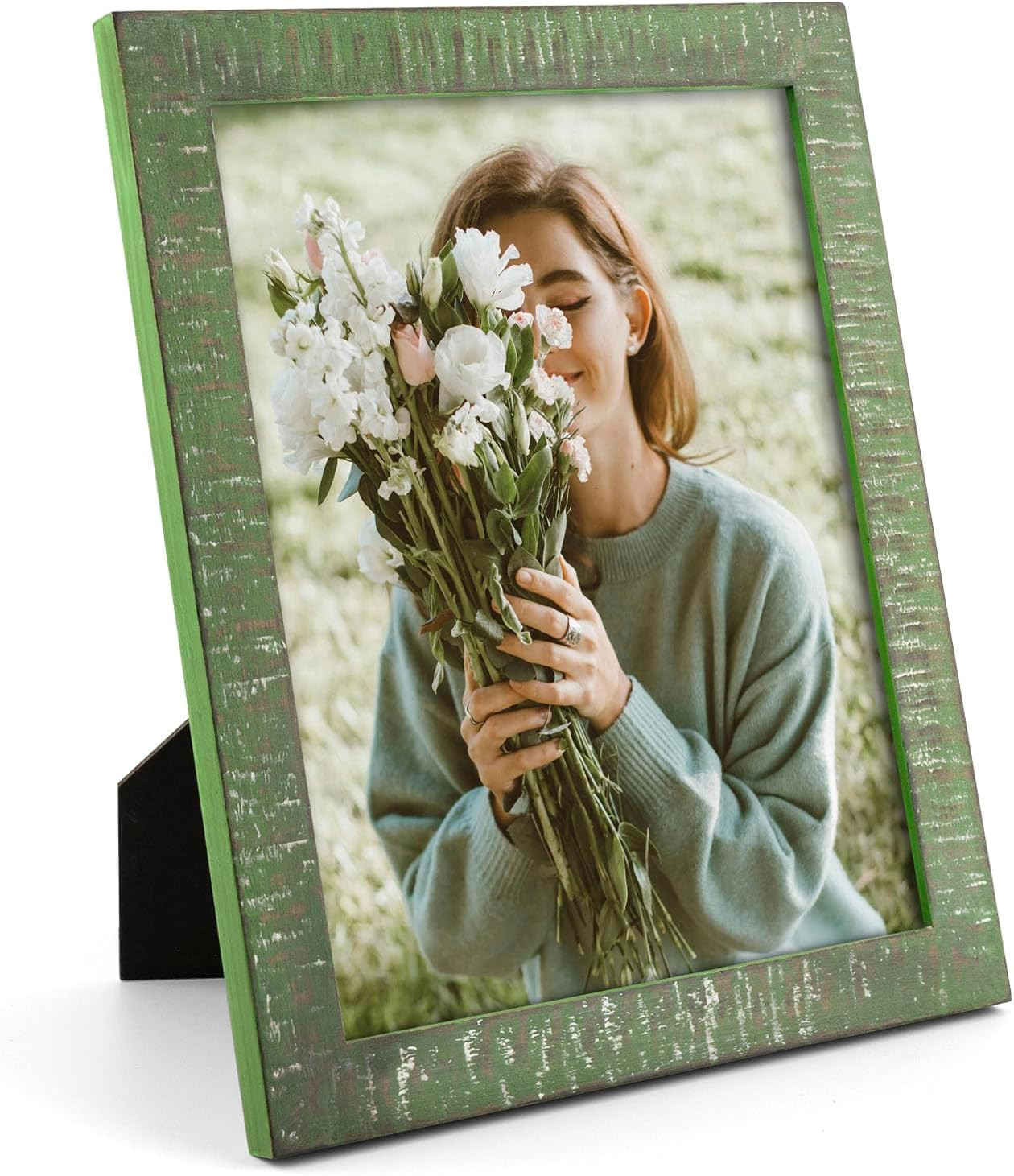 , 8X10 Picture Frame - Rustic Solid Wood - 8 X 10 Picture Frame for Wall Mountin gallery