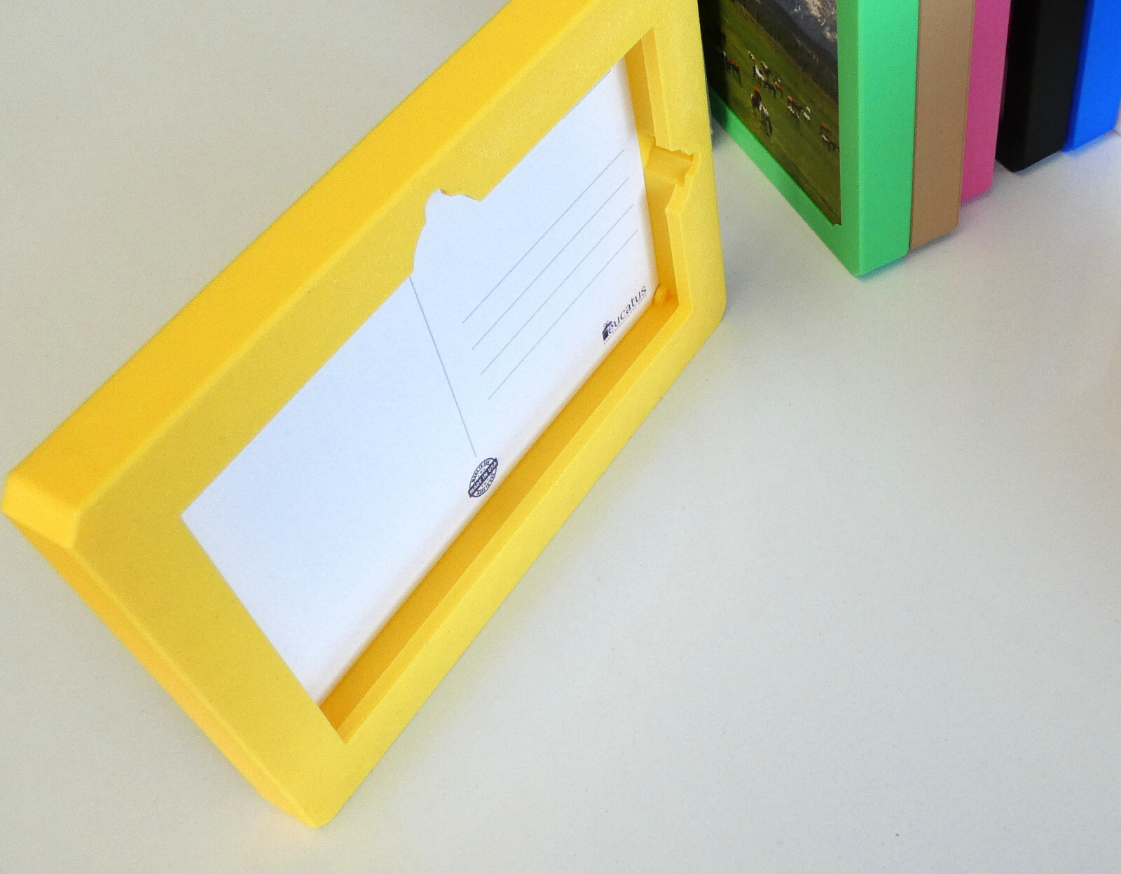 Floating Box Frame Picture Photo Postcard 3x5 4x6 5x7 5x5 6x6 Wall Mount Desktop gallery