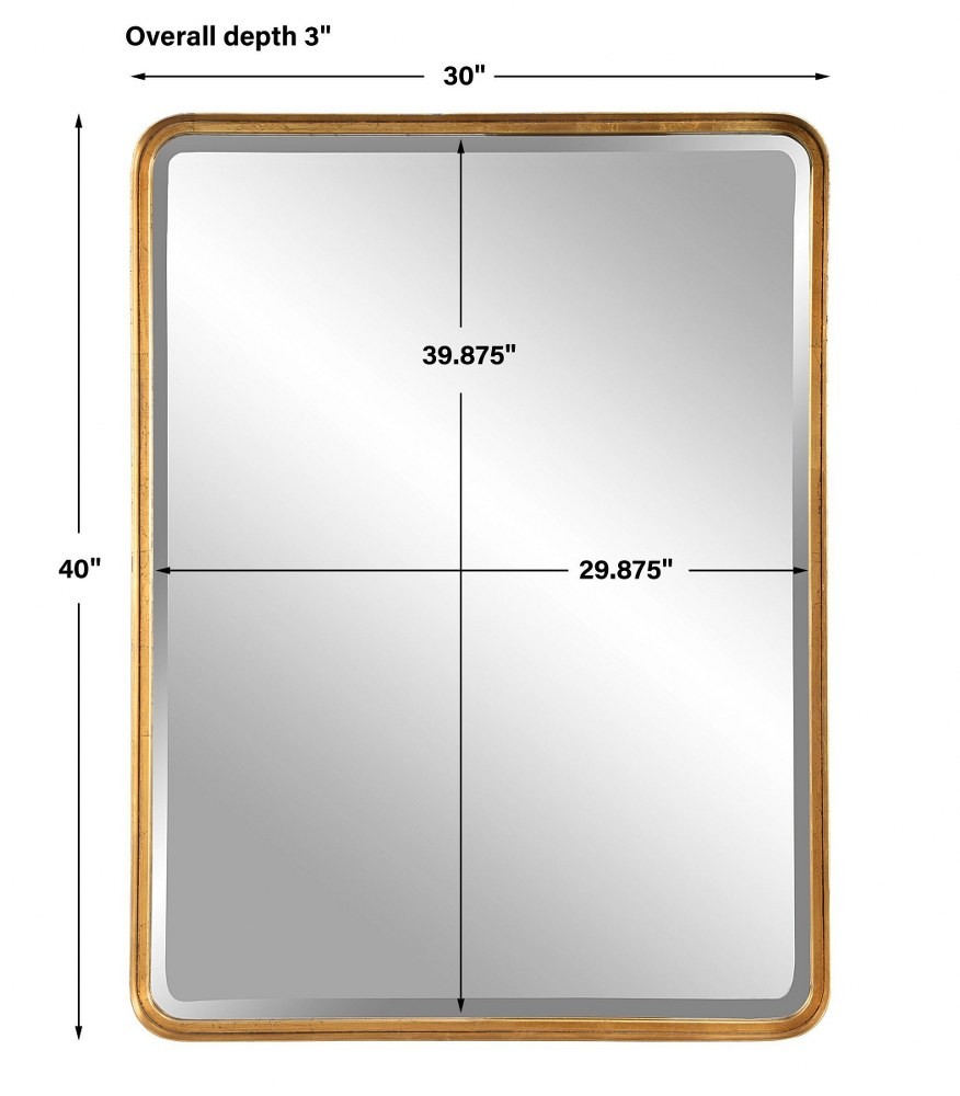 Crofton - 30 Inch Large Mirror Uttermost 09738 gallery