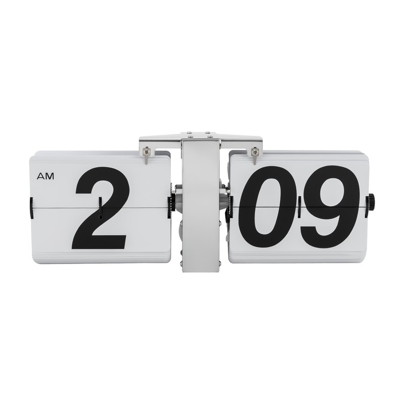 Retro Wall Mount / Tabletop Flip Clock Battery Powered Digital Display Clock gallery
