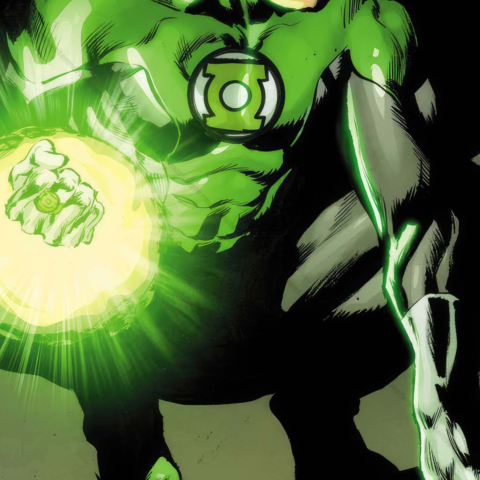 Green Latern Poster Canvas DC Comic Book Cover Art Print #63452 gallery
