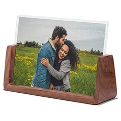 4×6 picture frames, Solid Rustic Wooden Photo Frames with 4×6 inch Horizontal
