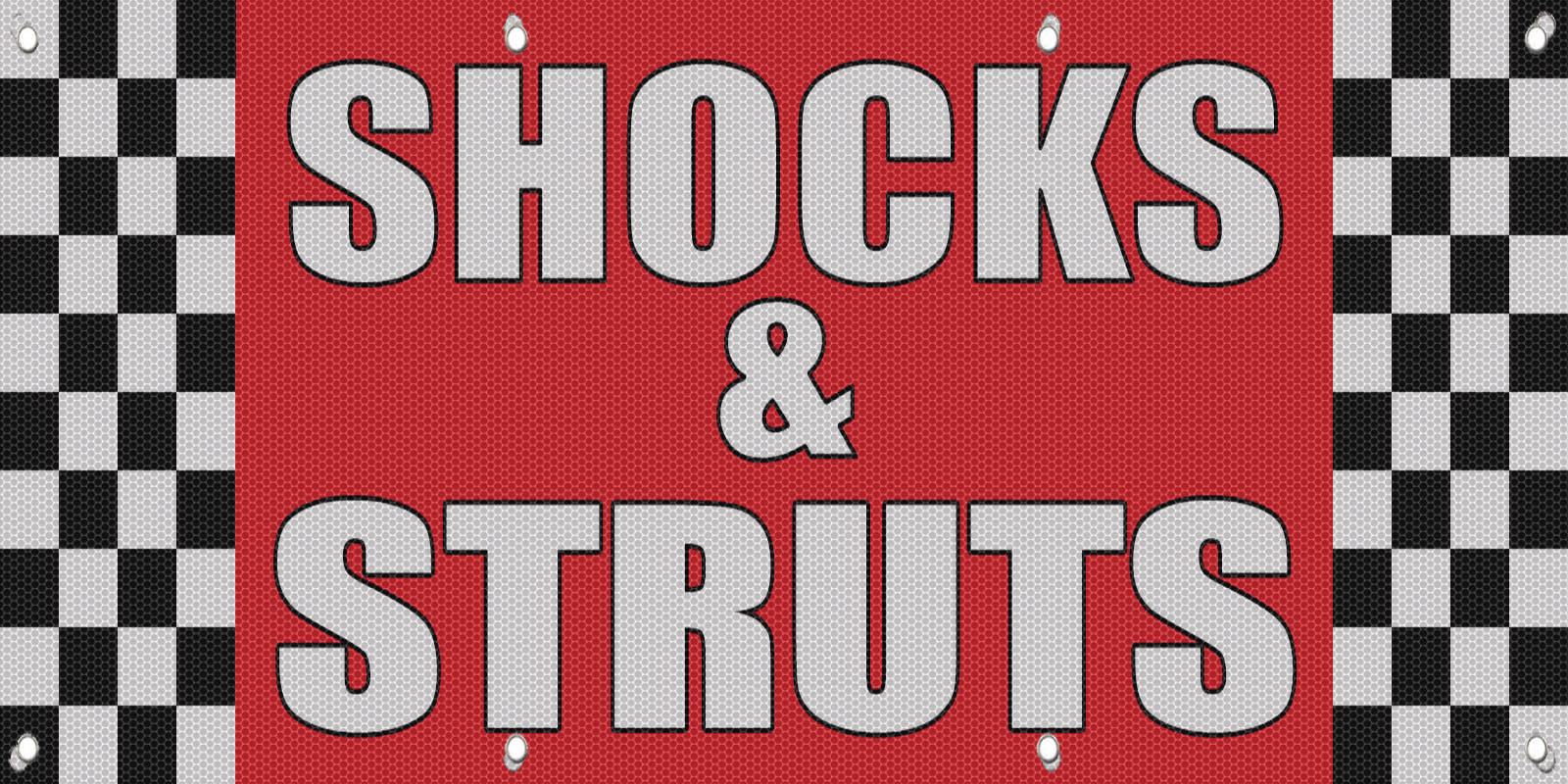 Shocks & Struts Auto Body Shop Car Repair 13 Oz Vinyl Banner Sign With Grommets gallery