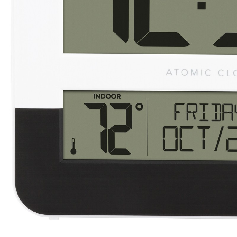 BBB82684 La Crosse Technology Atomic Digital Wall Clock TX141-BV2 - Open Box gallery
