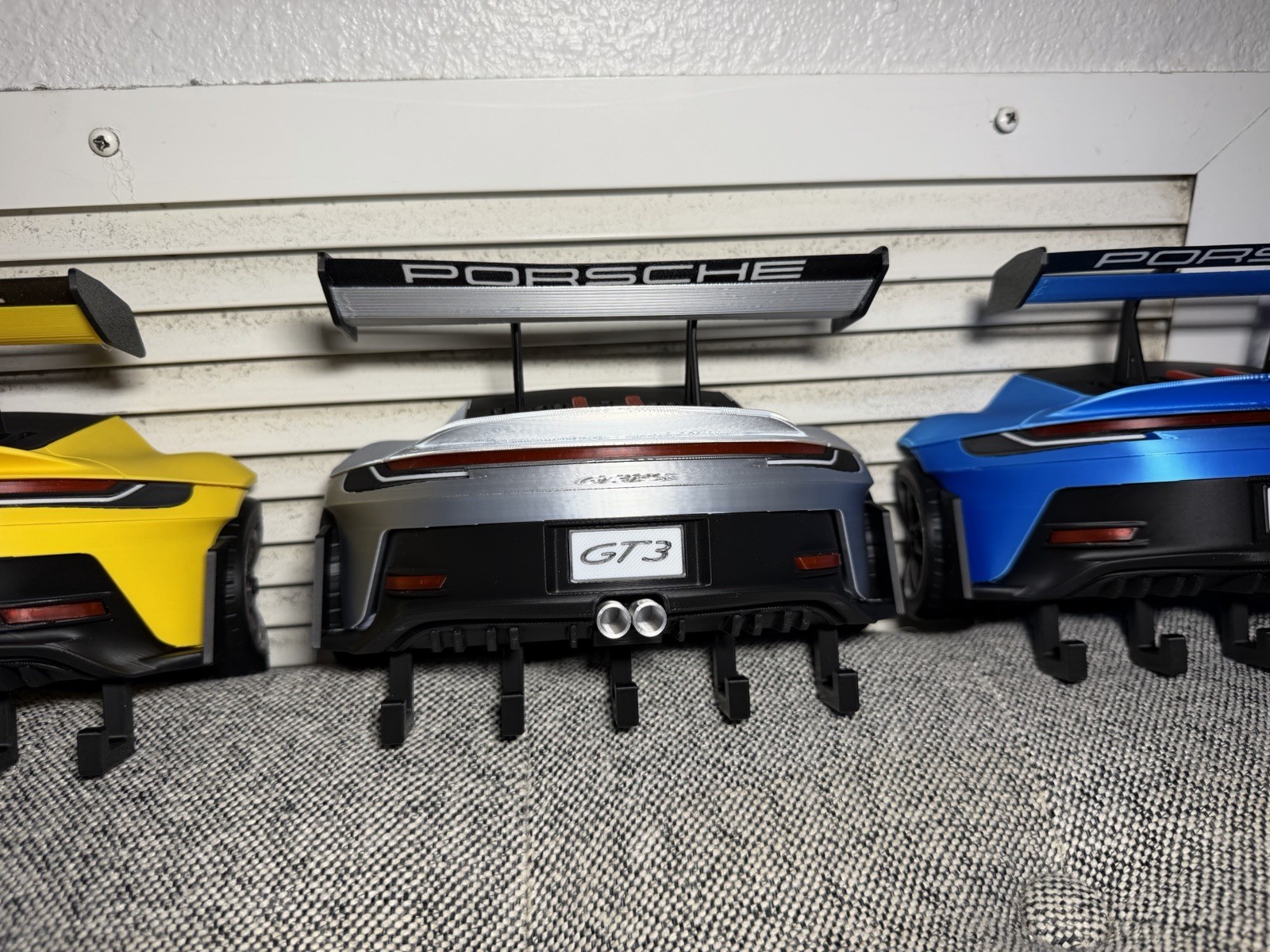 Porsche GT3 Car Shape Wall Mounted Key Hook Rack Multicolor Hanging gallery