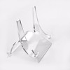 Clear Acrylic Easel Display Stands for 6" to 9" Plates (4" High) Qty: 3 gallery