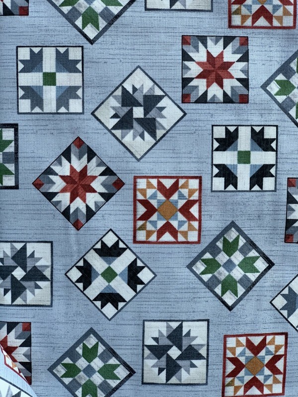 Mini Quilt Pattern - Medium Tone Background - Thistle Hill Fabric Collection gallery