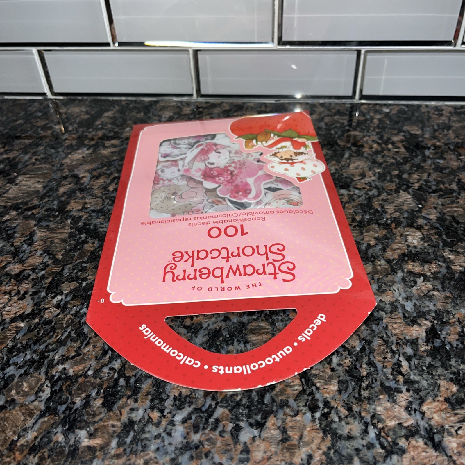 Strawberry Shortcake Repositionable Decals 100 Count Pack gallery