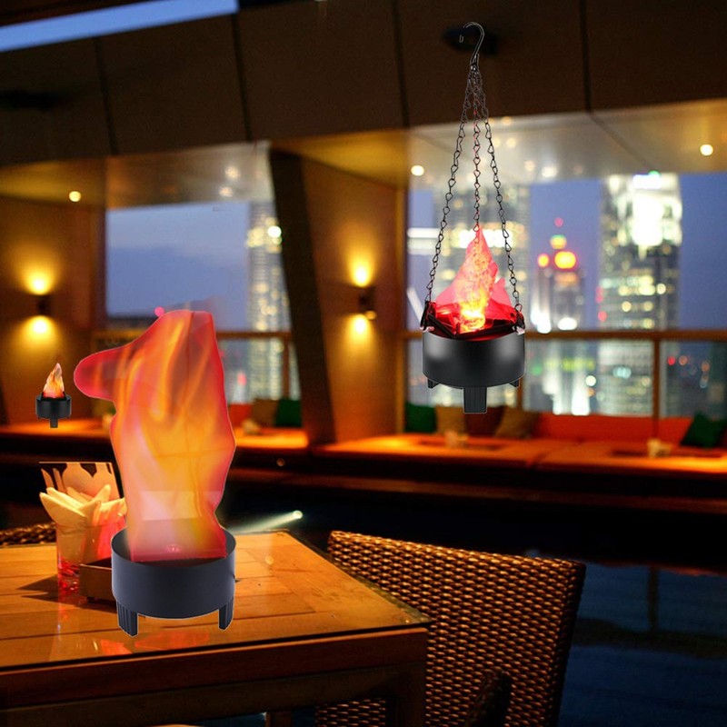 LED Flame Light Dynamic Fire Simulation Effect Light Bar Festival Atmosphere Lig gallery